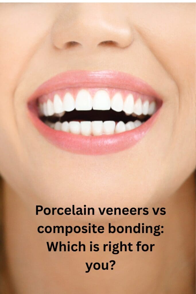 Porcelain veneers vs composite bonding: Which is right for you? Pinterest Pin