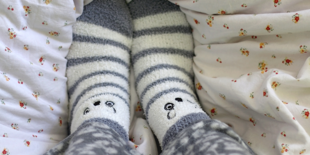 fluffy socks