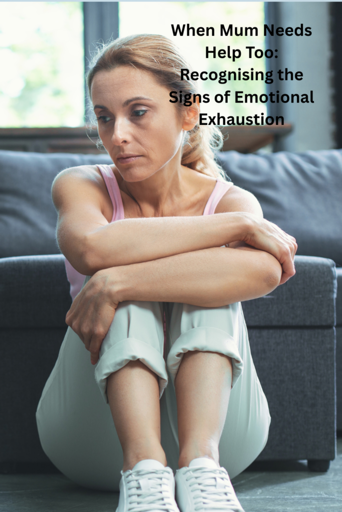 When Mum Needs Help Too: Recognising the Signs of Emotional Exhaustion Pinterest Pin